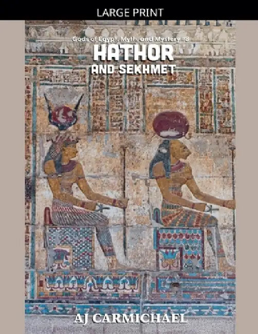 Hathor and Sekhmet by Aj Carmichael