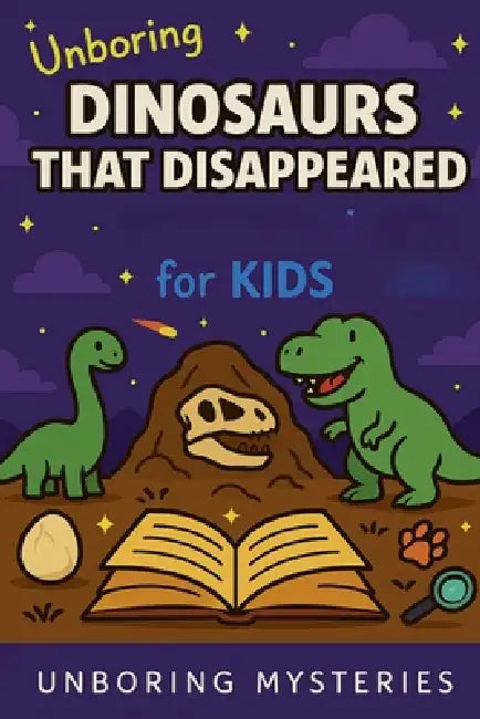 Unboring Dinosaurs That Disappeared Mystery for Kids by Unboring Mysteries