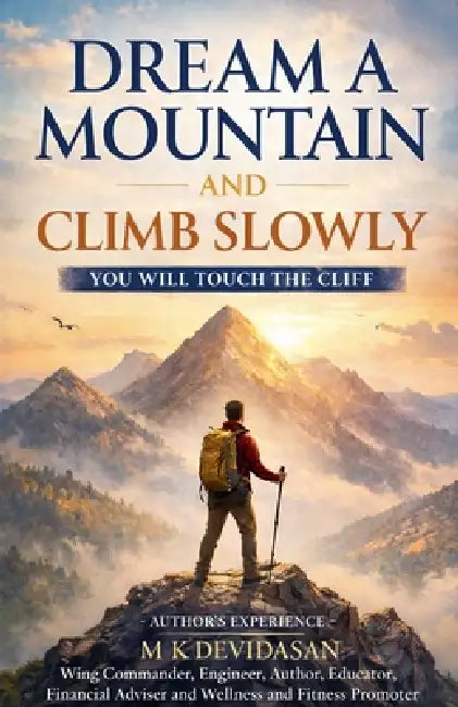 Dream A Mountain and Climb Slowly: You Will Touch the Cliff by M. K. Devidasan