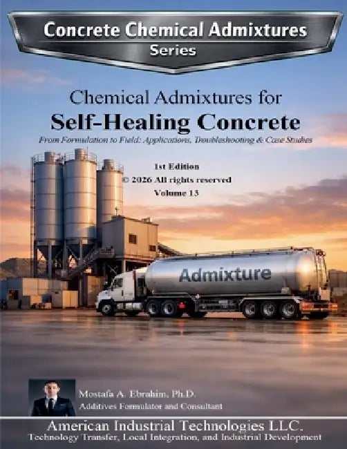 Chemical Admixtures for Self-Healing Concrete: From Formulation to Field: Applications, Troubleshooting & Case Studies by Mostafa Ebrahim