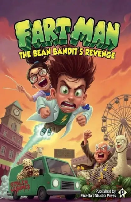 Fart Man: The Bean Bandit's Revenge by Pixelart Studio Press