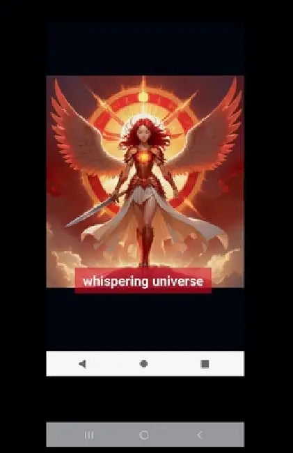 Whispering universe by Alain Daniel Spinazze