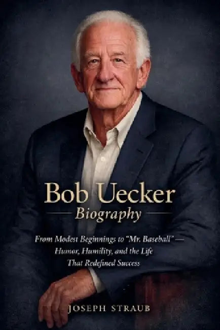 Bob Uecker Biography: From Modest Beginnings to "Mr. Baseball" - Humor, Humility, and the Life That Redefined Success by Joseph Straub