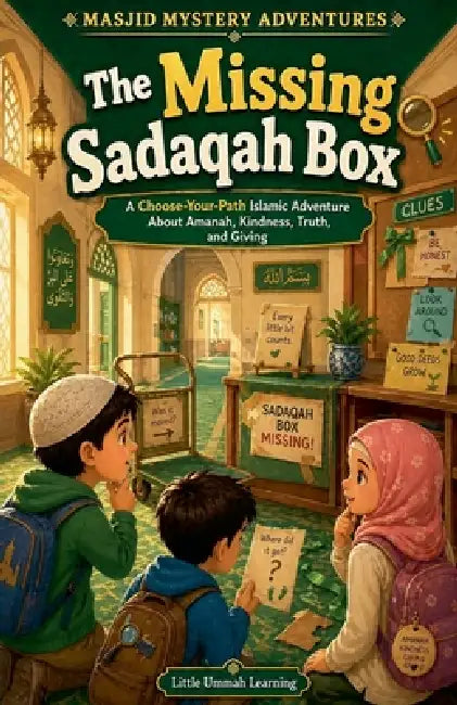 The Missing Sadaqah Box: A Choose-Your-Path Islamic Adventure About Amanah, Kindness, Truth, and Giving by Little Ummah Learning