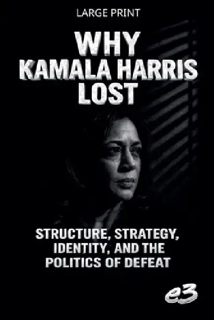 Why Kamala Harris Lost: Structure, Strategy, Identity, and the Politics of Defeat by E3