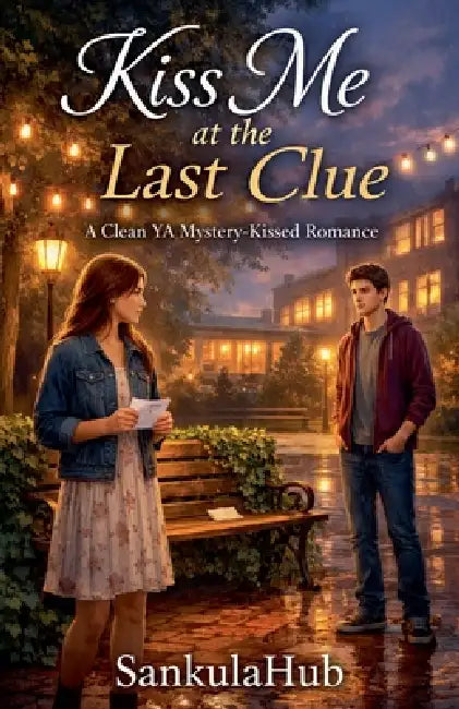 Kiss Me at the Last Clue: A Clean YA Mystery-Kissed Romance by Sankulahub