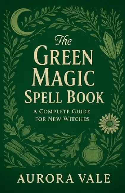 The Green Magic Spell Book: A Complete Guide for New Witches by Aurora Vale