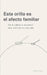 Esta orilla es el afecto familiar by Fleming Chuang
