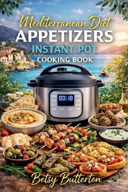 Mediterranean Diet Appetizers - Instant Pot Cooking Book by Betsy Butterton