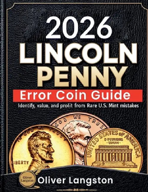 Lincoln Penny Error Coin Guide: Identify, Value, and Profit from Rare U.S. Mint Mistakes by Oliver Langston