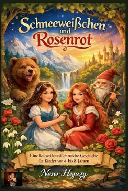 Schneeweisschen und Rosenrot Eine liebevolle und lehrreiche Geschichte für Kinder von 4 bis 8 Jahren by Naser Hegazy