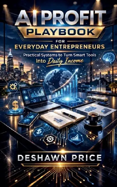 AI Profit Playbook for Everyday Entrepreneurs - Practical Systems to Turn Smart Tools Into Daily Income by Deshawn Price