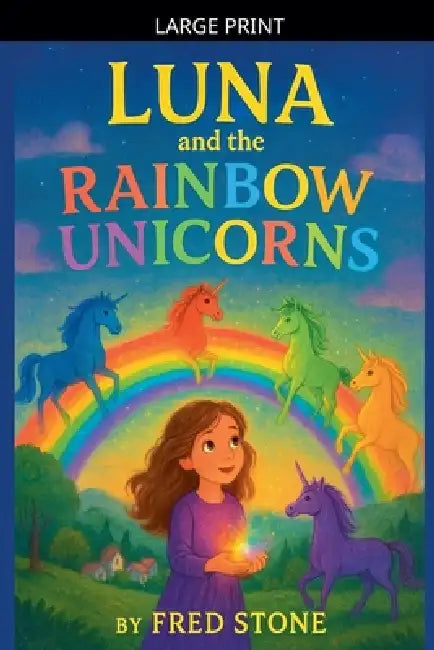 Luna And The Rainbow Unicorns by Fred Stone