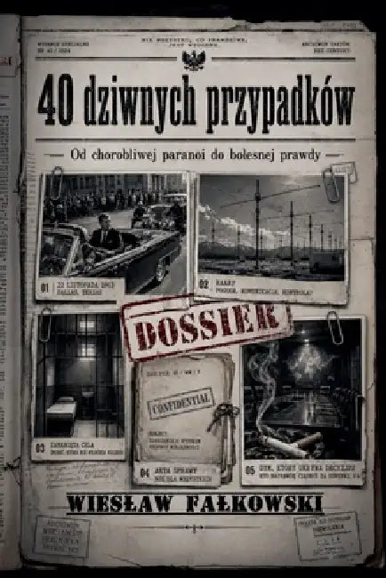 40 dziwnych przypadków. Od chorobliwej paranoi do bolesnej prawdy by Wieslaw W. Falkowski