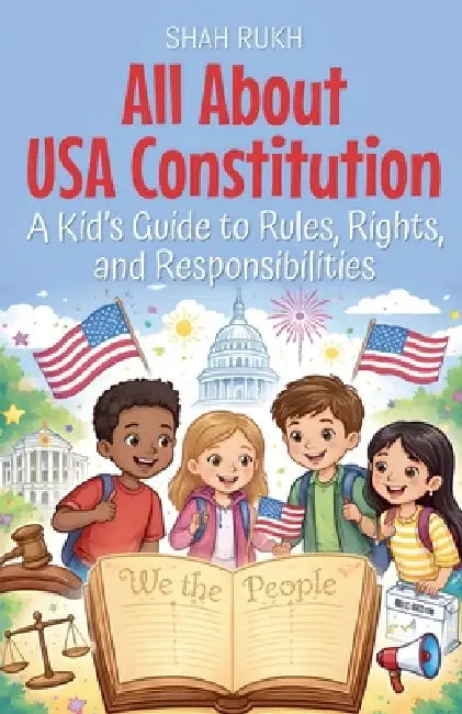 All About USA Constitution: A Kid's Guide to Rules, Rights, and Responsibilities by Shah Rukh