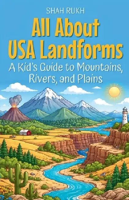 All About USA Landforms: A Kid's Guide to Mountains, Rivers, and Plains by Shah Rukh