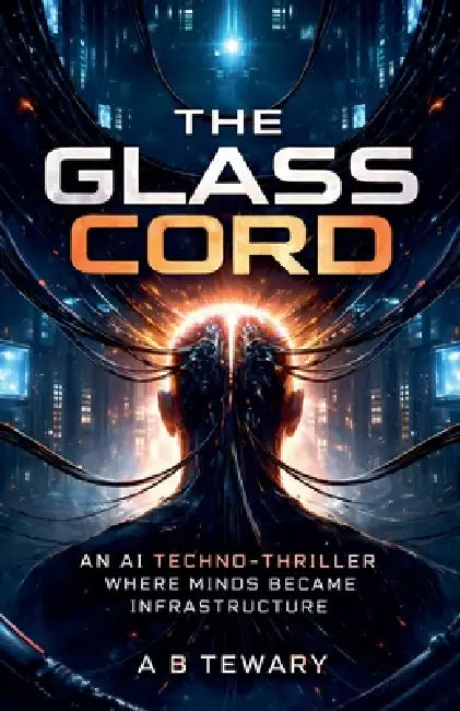 The Glass Cord: An AI Techno-Thriller Where Minds Become Infrastructure by A. B. Tewary