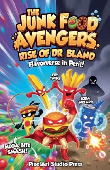 The Junk Food Avengers: Rise of Dr. Bland by Pixelart Studio Press