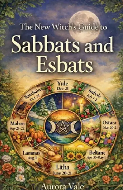 The New Witch's Guide to Sabbats and Esbats: How to Use the Witch's Wheel of the Year and the Moon Phases in your Magical Practice. by Aurora Vale