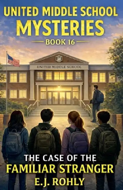 United Middle School Mysteries Book 16 The Case of the Familiar Stranger by E. J. Rohly