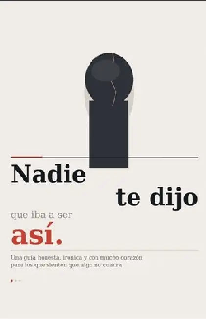 Nadie te Dijo que iba a Ser Asi by Christian Peña