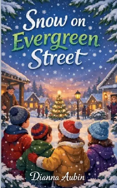 Snow on Evergreen Street by Dianna Aubin