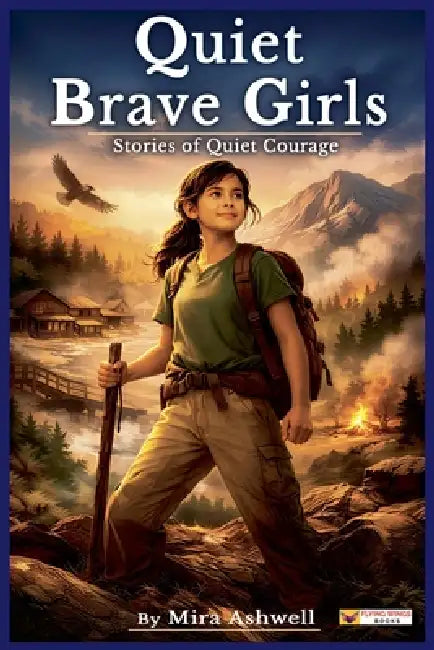 Quiet Brave Girls-Calm Courage Stories for Girls Who Face Fear Thoughtfully by Mira Ashwell