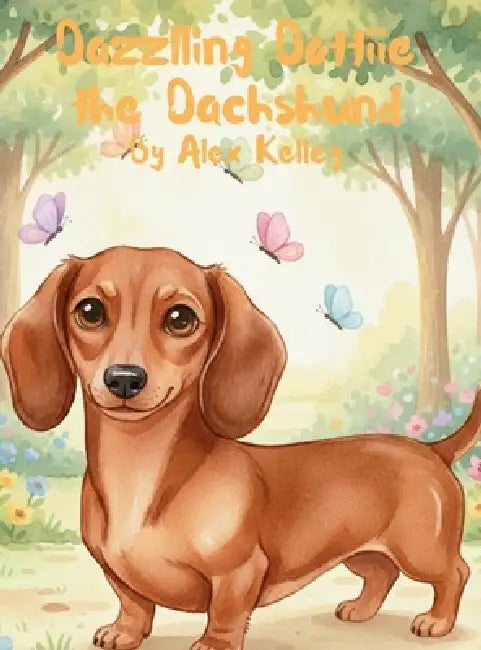 Dazzling Dottie the Dachshund by Alex Kelley
