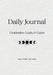 Daily Journal: Gratitudes, Goals & Gains by Jennifer Rose