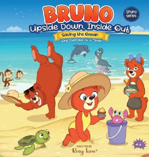 Bruno Upside down, Inside Out Saving the Ocean One Cupcake at a Time by Rosy Icon