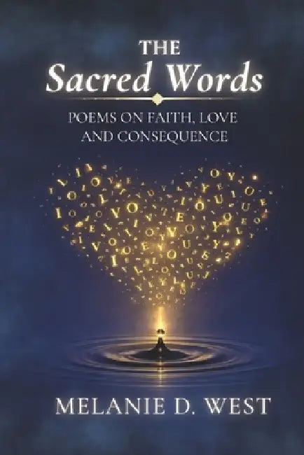 The Sacred Words: Poems on Faith, Love and Consequence by Melanie D. West