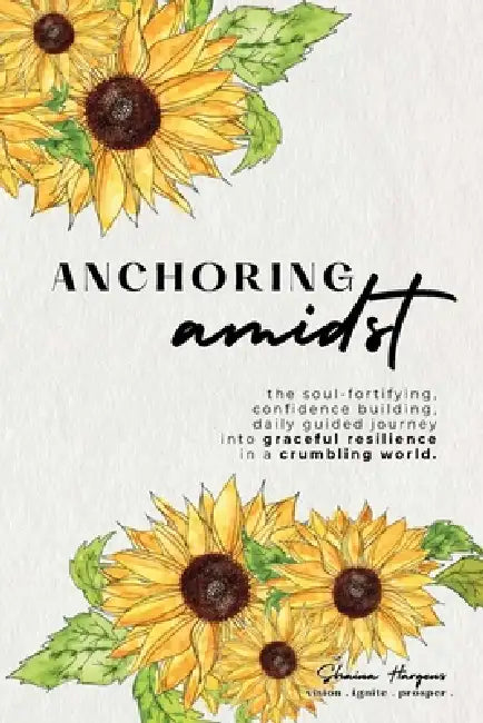 Anchoring Amidst: the soul-fortifying, confidence building, daily guided journey into graceful resilience in a crumbling world. by Shaina Hargens, Erin Blutt