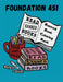 Foundation 451 Banned Book Coloring Book by Adam Byrn Tritt, E. Hess