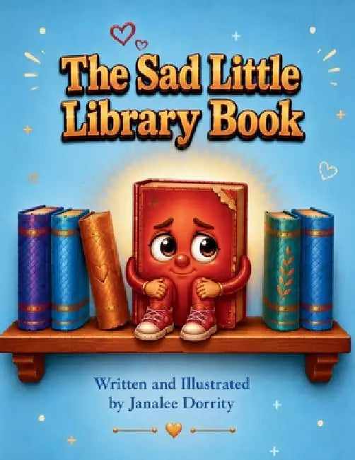 The Sad Little Library Book by Janalee Dorrity