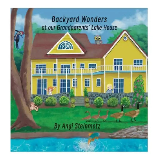 Background Wonders at our Grandparents' Lake House by Angi Steinmetz