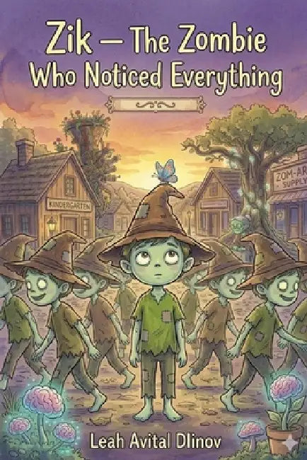 Zik - The Zombie Who Noticed Everything by Leah Avital Dlinov