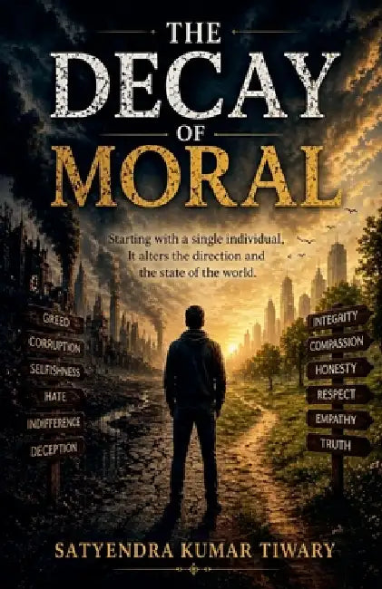 "The Decay of Moral" Starting with a single individual, It alters the direction and the state of the world. by Satyendra Kumar Tiwary