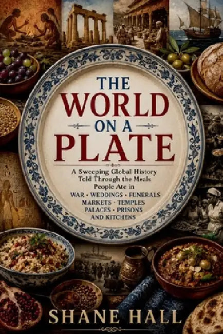 The World on a Plate: A Sweeping Global History Told Through the Meals People Ate in War, Weddings, Funerals, Markets, Temples, Palaces, Prisons, and by Shane Hall