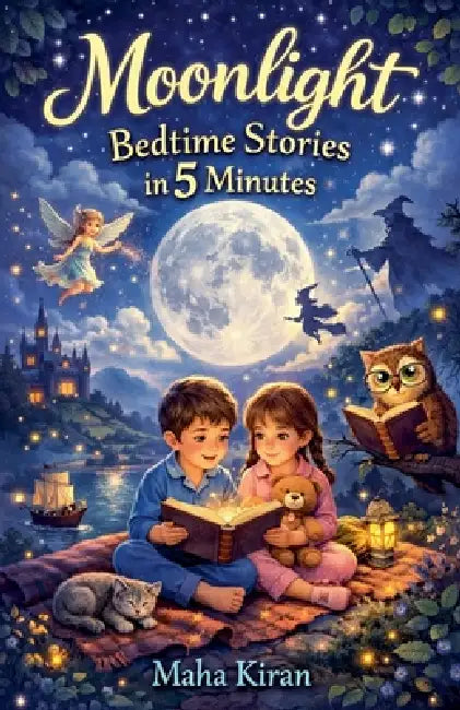 Moonlight Bedtime Stories in 5 Minutes by Maha Kiran