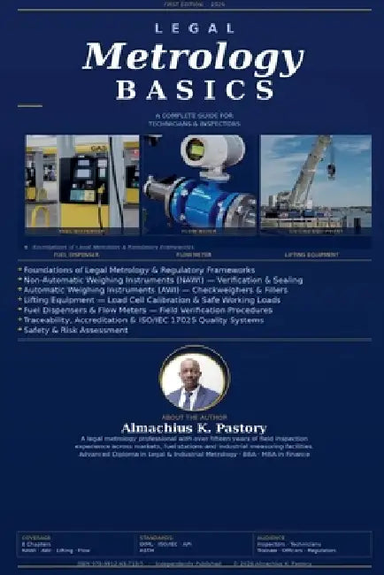 Legal Metrology Basics: A Complete Guide for Technicians and Inspectors by Almachius Pastory