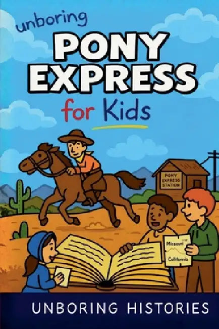 Unboring Pony Express for Kids by Unboring Histories