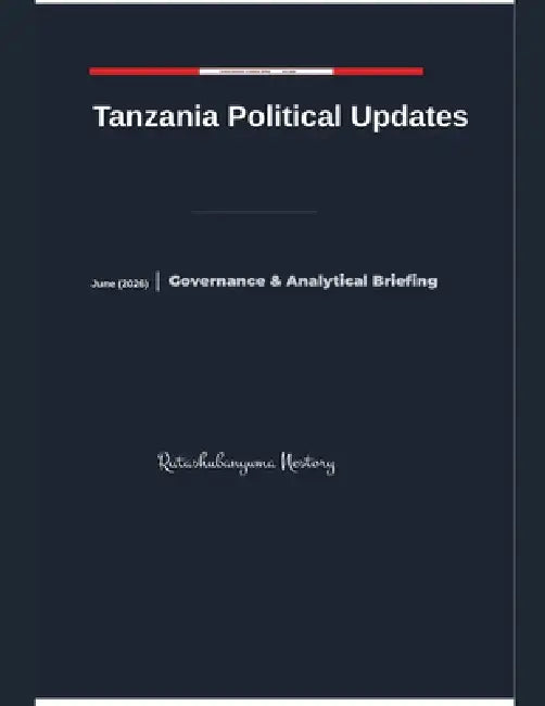 Tanzania Political Updates June (2026): Governance & Analytical Briefing by Rutashubanyuma Nestory
