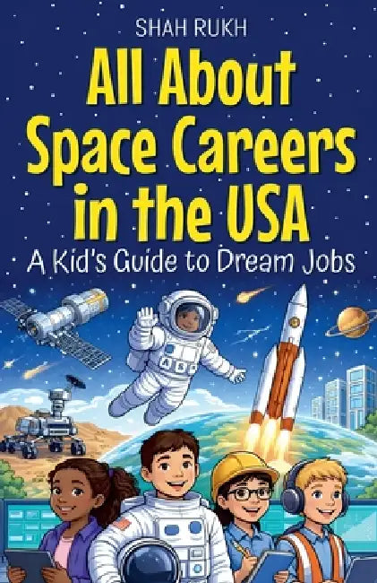 All About Space Careers in the USA: A Kid's Guide to Dream Jobs by Shah Rukh