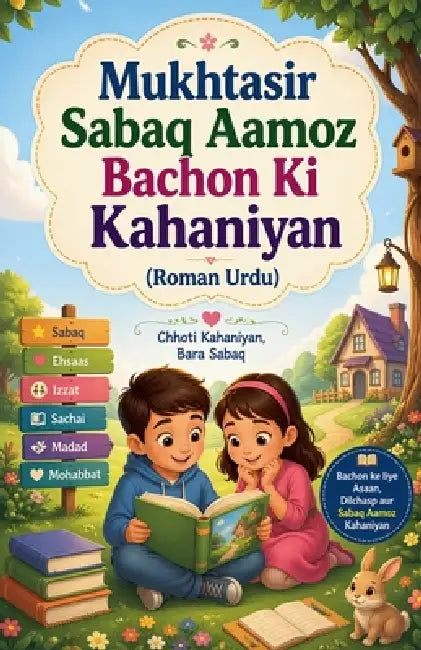 Mukhtasir Sabaq Aamoz Bachon Ki Kahaniyan (Roman Urdu) by Maha Kiran