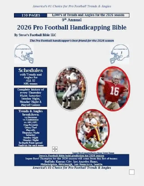 2026 Pro Football Handicapping Bible by Steve Fulton