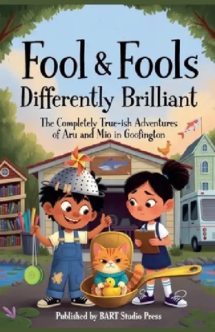 Fool & Fools: Differently Brilliant: The Completely True-ish Adventures of Aru and Mio in Goofington by Bart Studio Press