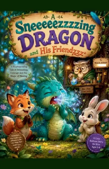 A Sneeeeezzzzing Dragon and His Friendzzz by Maha Kiran