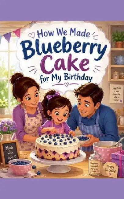 How We Made Blueberry Cake for My Birthday by Sarah Dean