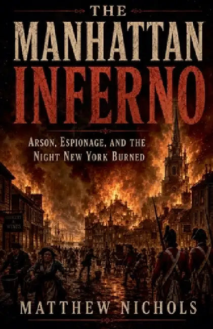 The Manhattan Inferno: Arson, Espionage, and the Night New York Burned During the American Revolution by Matthew Nichols