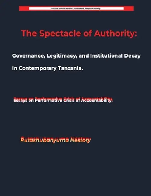 The Spectacle of Authority: Governance, Legitimacy, and Institutional Decay in Contemporary Tanzania Essays on Performative Crisis of Accountability by Rutashubanyuma Nestory